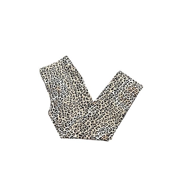 Chico's Pull On Skinny Cheetah Print Slimming Stretch Pants - Picture 2 of 8